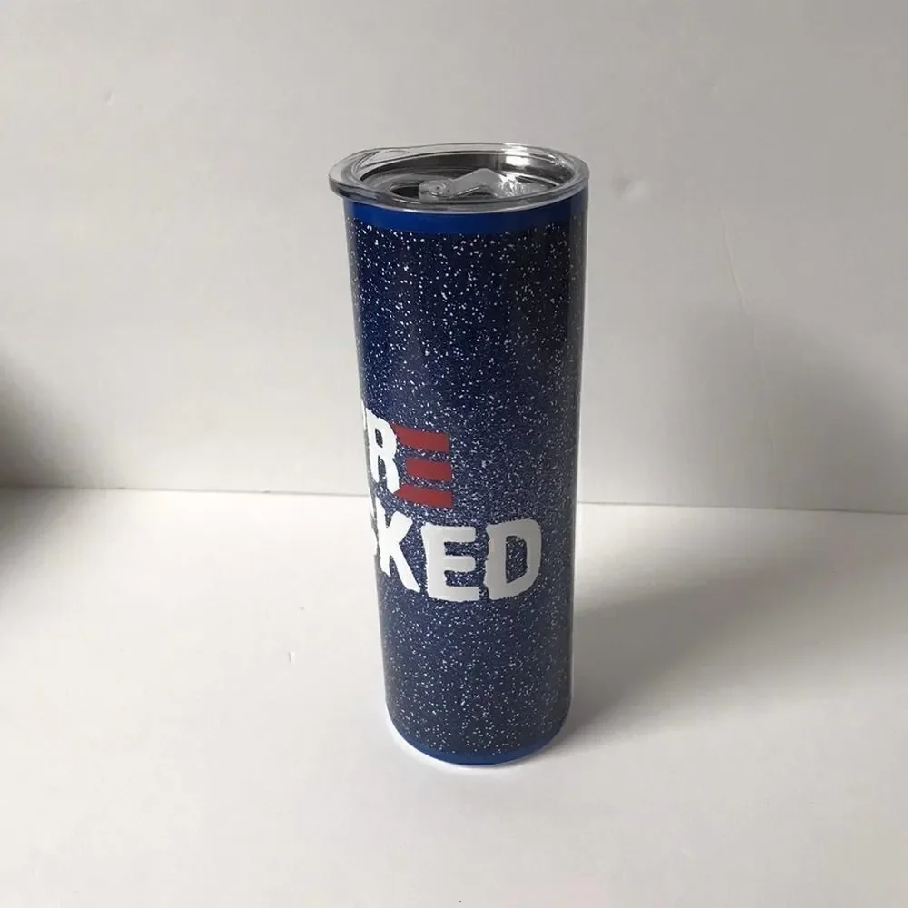 We're F**ked handmade stainless steel tumbler